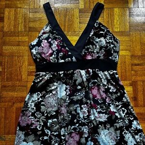 y2k later 2000s floral dress
